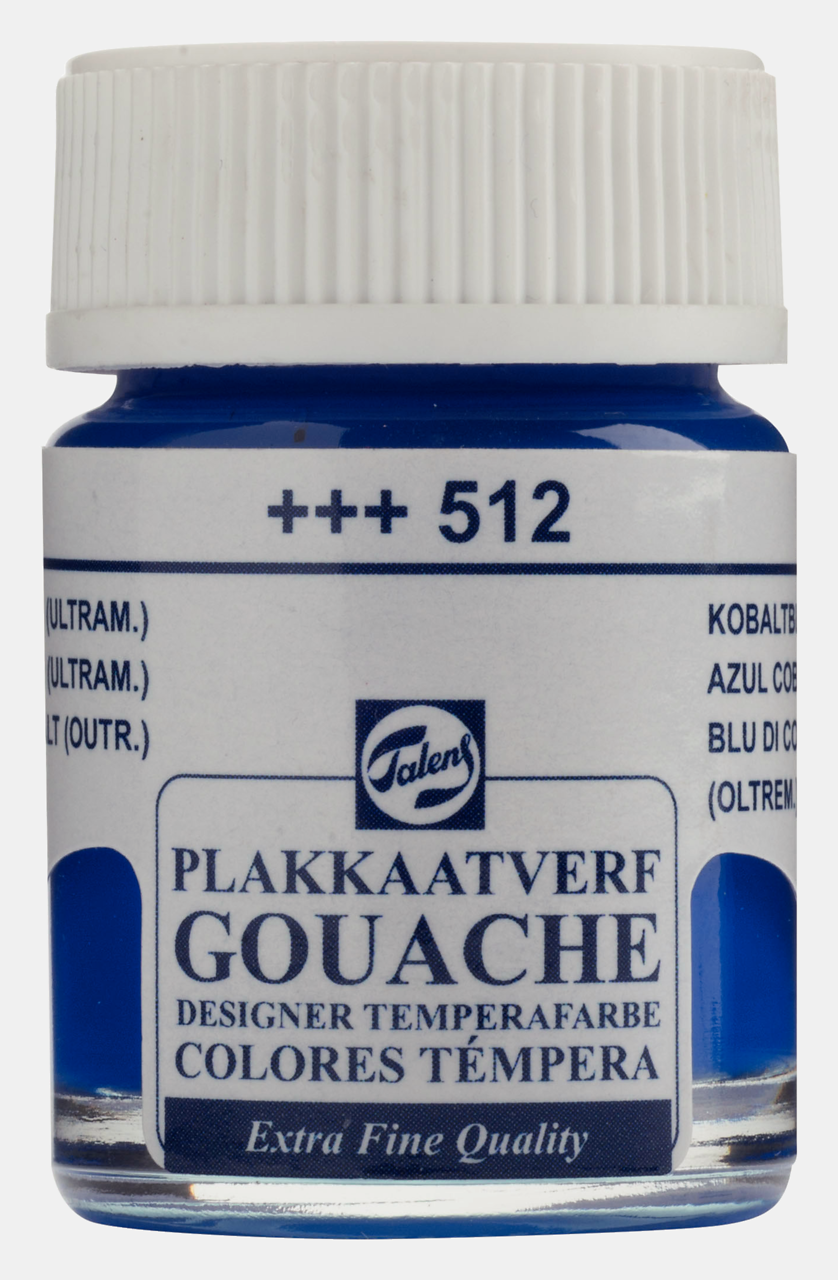 Talens Guaj Boya 16 ml - Cobalt Blue (Ultramarine) 512