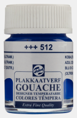 Talens Guaj Boya 16 ml - Cobalt Blue (Ultramarine) 512