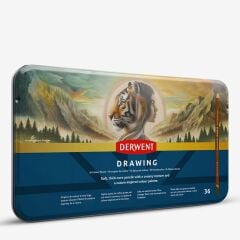 Derwent Drawing Çizim Seti 36'lı Teneke Kutu