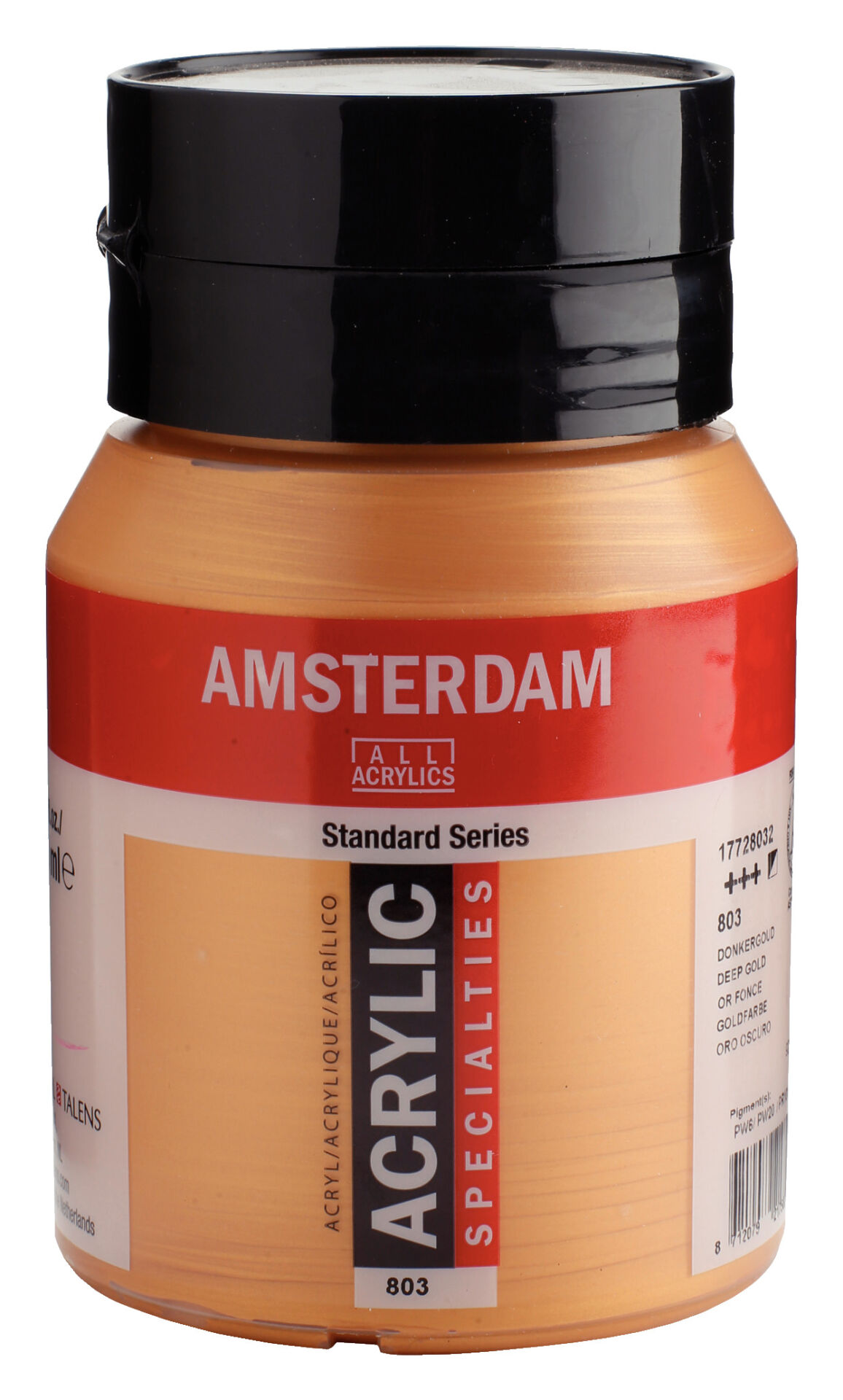 Amsterdam Akrilik Boya N:803 Deep Gold 500 ml