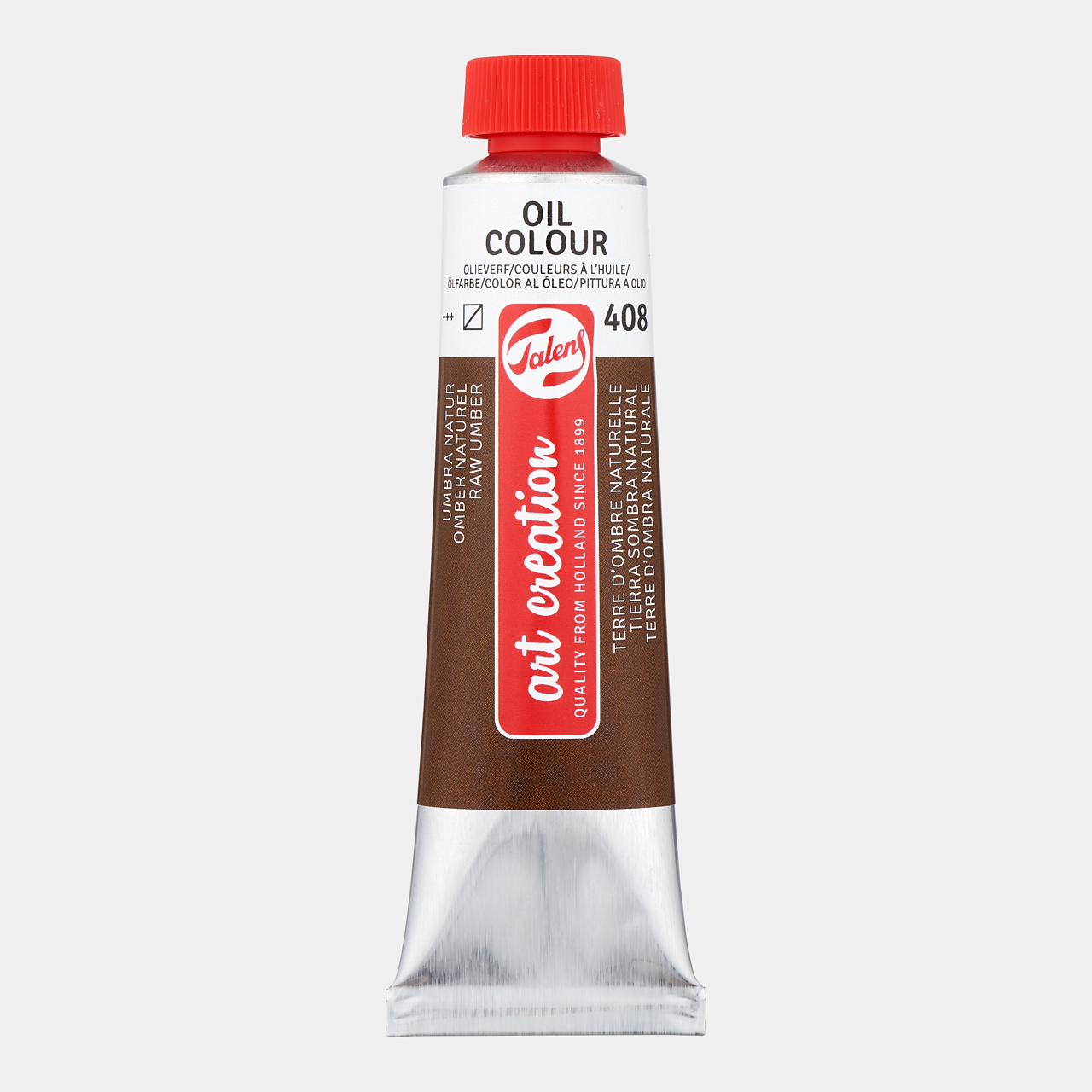 408 Raw Umber ArtCreation Essentials Oil Colours 40 ml