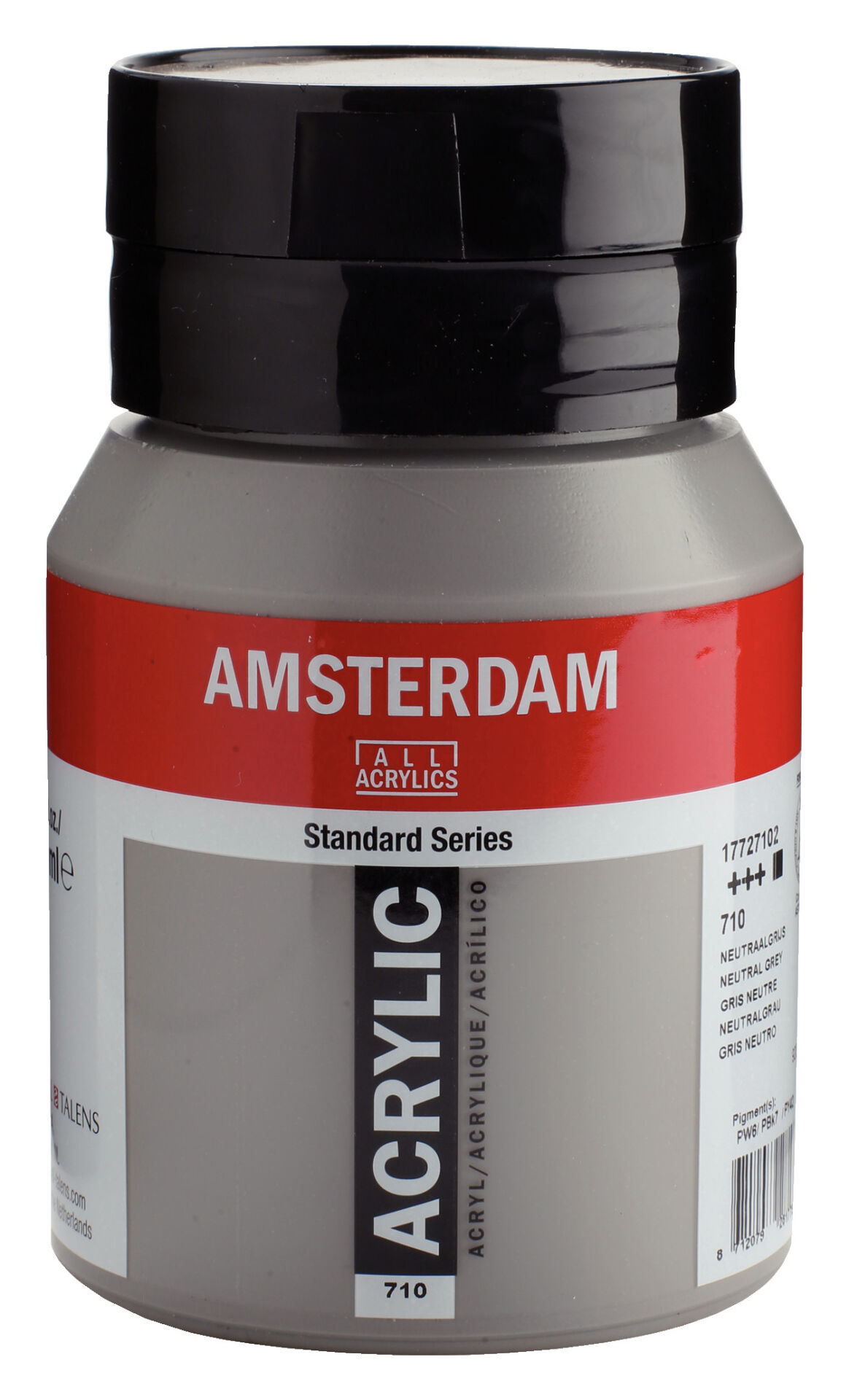 Amsterdam Akrilik Boya  N:710 Neutral Grey 500 ml