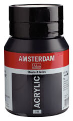 Amsterdam Akrilik Boya N:702 Lamp Black 500 ml