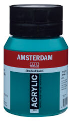Amsterdam Akrilik Boya  N:675 Phthalo Green 500 ml