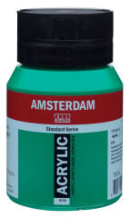 Amsterdam Akrilik Boya N:619 Permanent Green Deep 500 ml