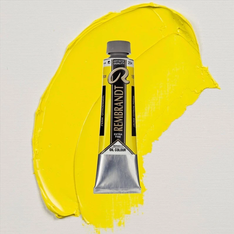 Rembrandt Yağlı Boya 40 ml 254 Permanent Lemon Yellow