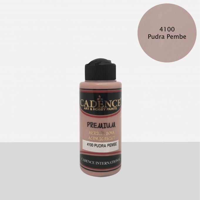 4100 Pudra Pembe Premium Akrilik Boya