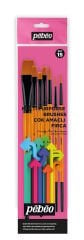 Pebeo Çok Amaçlı Fırça Seti - Set 15