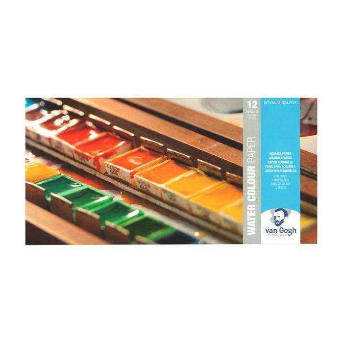 Talens Van Gogh Cold Press Sulu Boya Blok 300 gr 21x42 cm 12 Yaprak