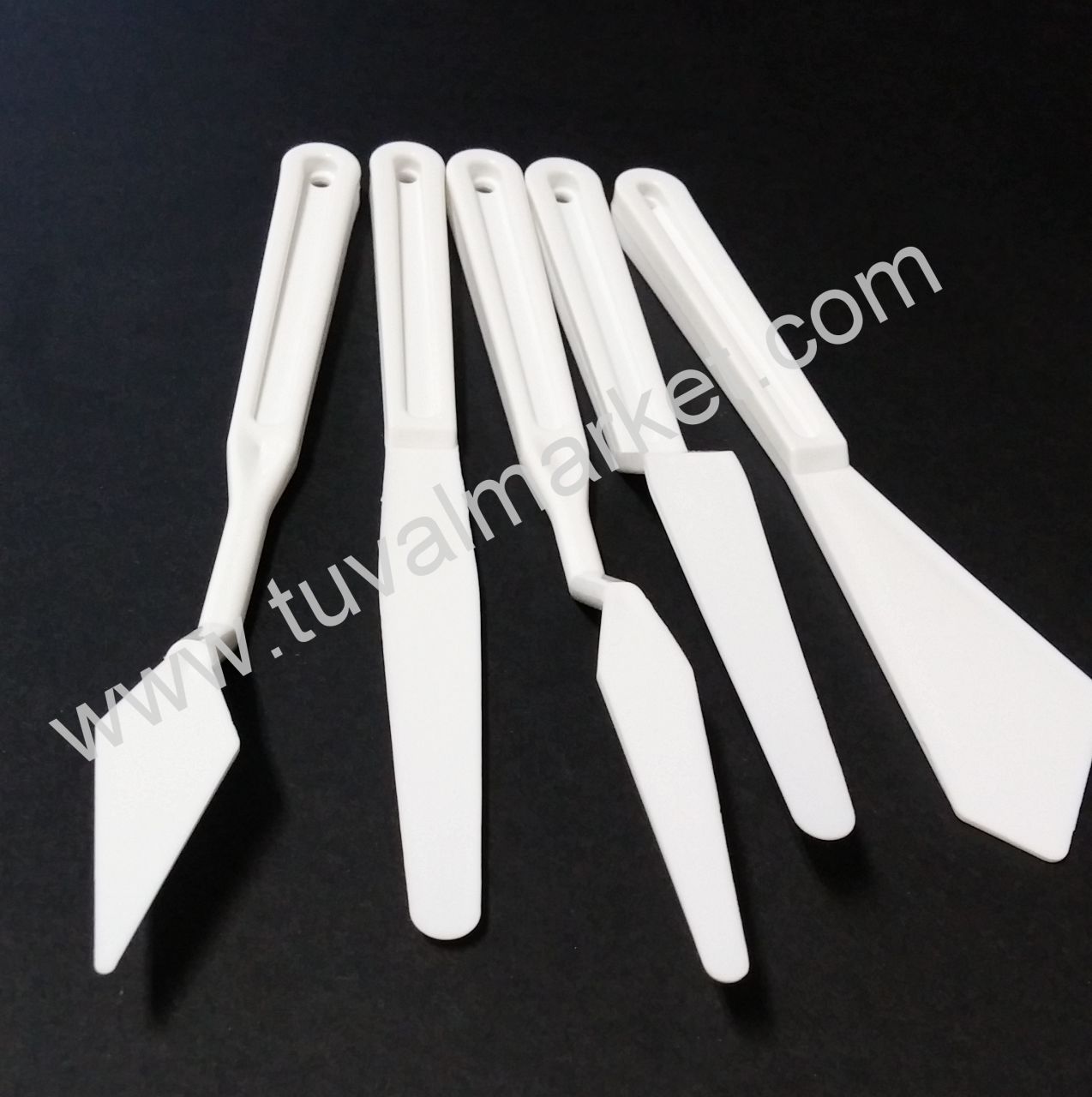 PLASTİK SPATÜL SETİ 5'Lİ