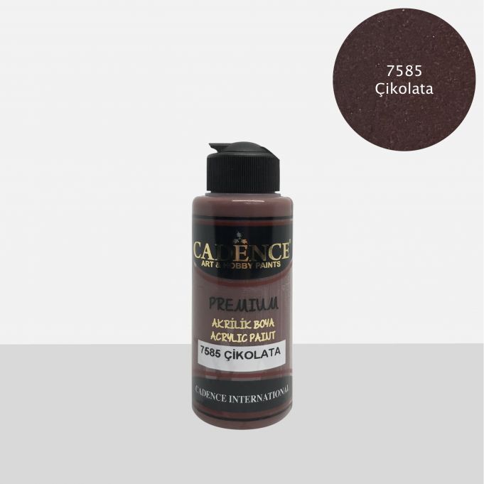 7585 Çikolata Premium Akrilik Boya