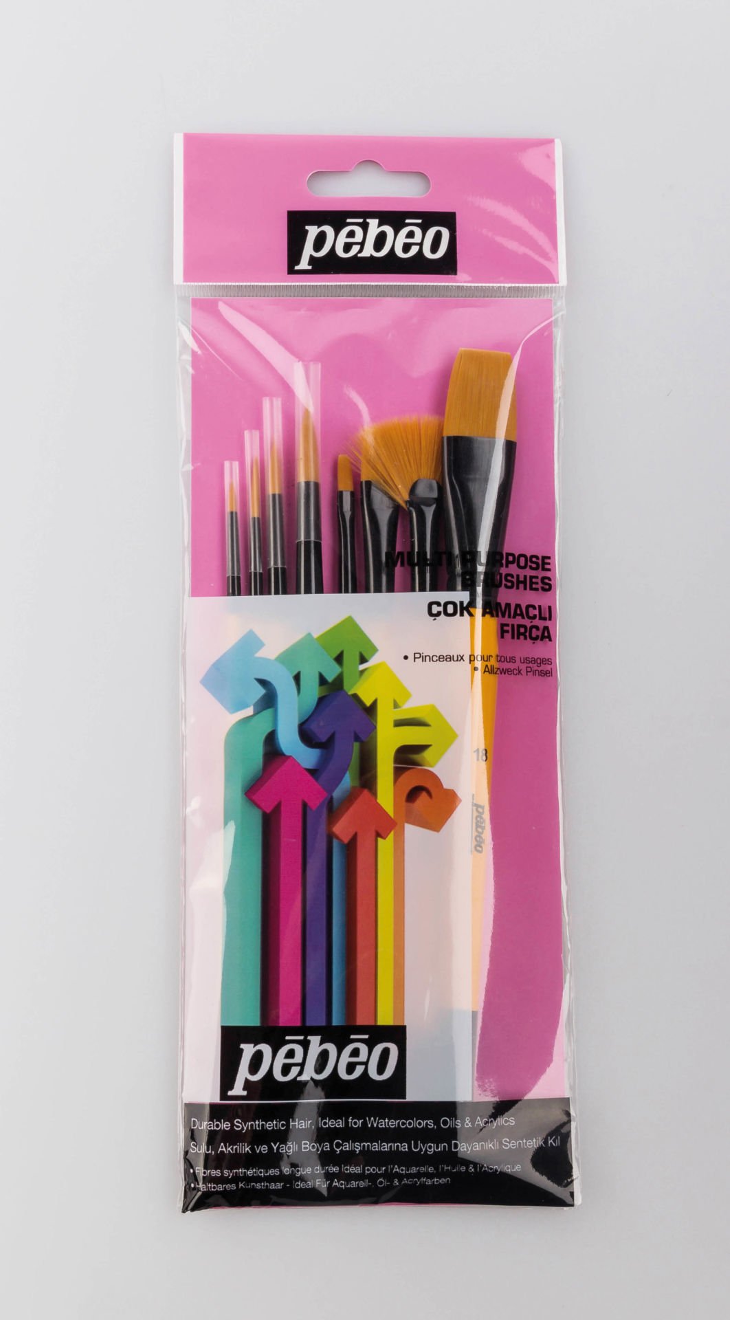 Pebeo Çok Amaçlı Fırça Seti - Set 4