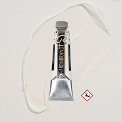 Rembrandt Yağlı Boya 40 ml 118 Titanium White (Linseed Oil)