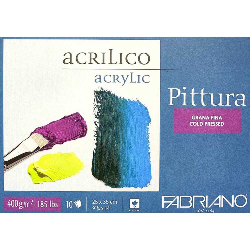 Fabriano Pittura Akrilik Blok 25x35 400 gr 10 Yaprak