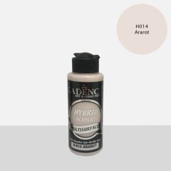 Cadence Hybrid Multisurface Akrilik Boya H-014 Ararot 120 ml