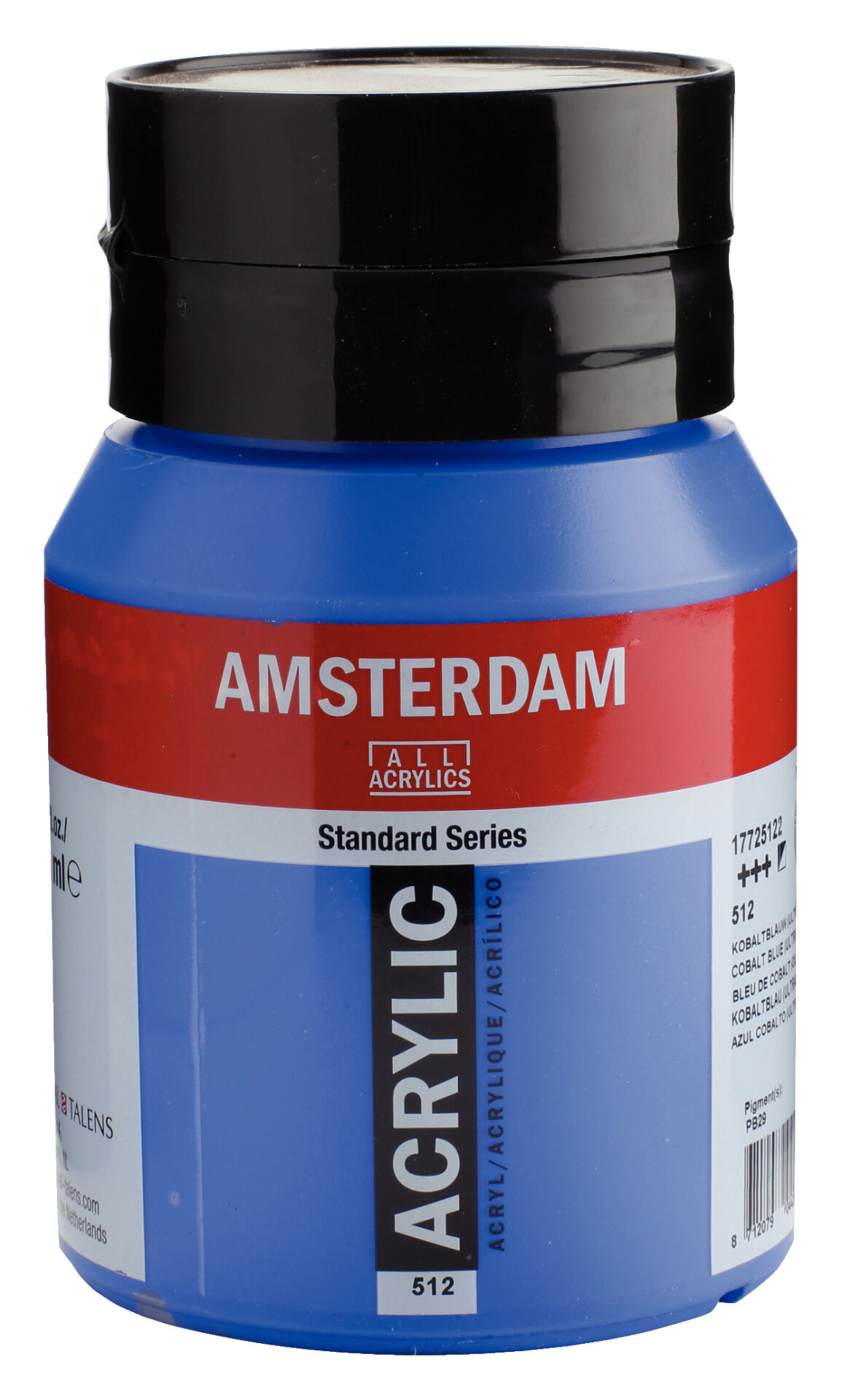 Amsterdam Akrilik Boya N:512 Cobalt Blue (Ultramarine) 500 ml