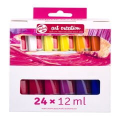 Talens Artcreation (Plastik Tüp) Akrilik Boya Seti 24X12 ml