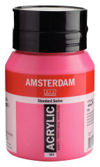 Amsterdam Akrilik Boya  N:366 Quinacridone Rose 500 ml