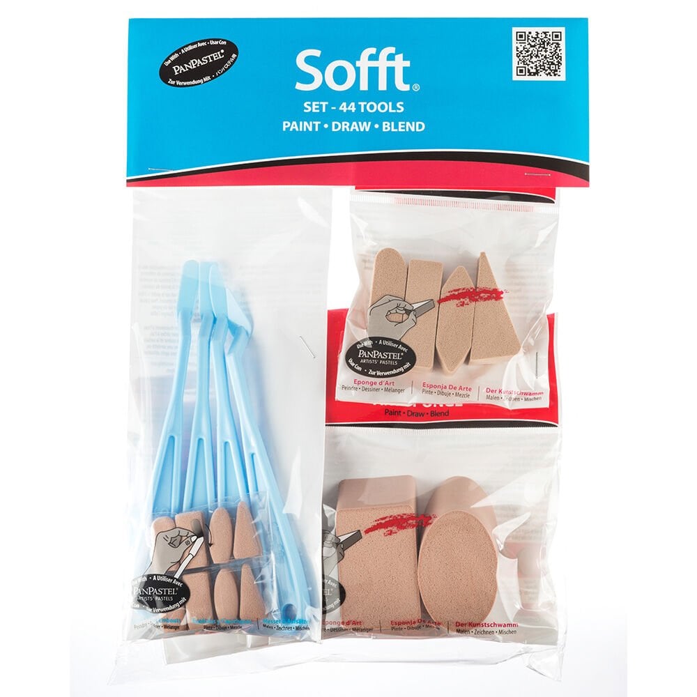 PanPastels Sofft Knives and Covers Combo Pack 44'lü