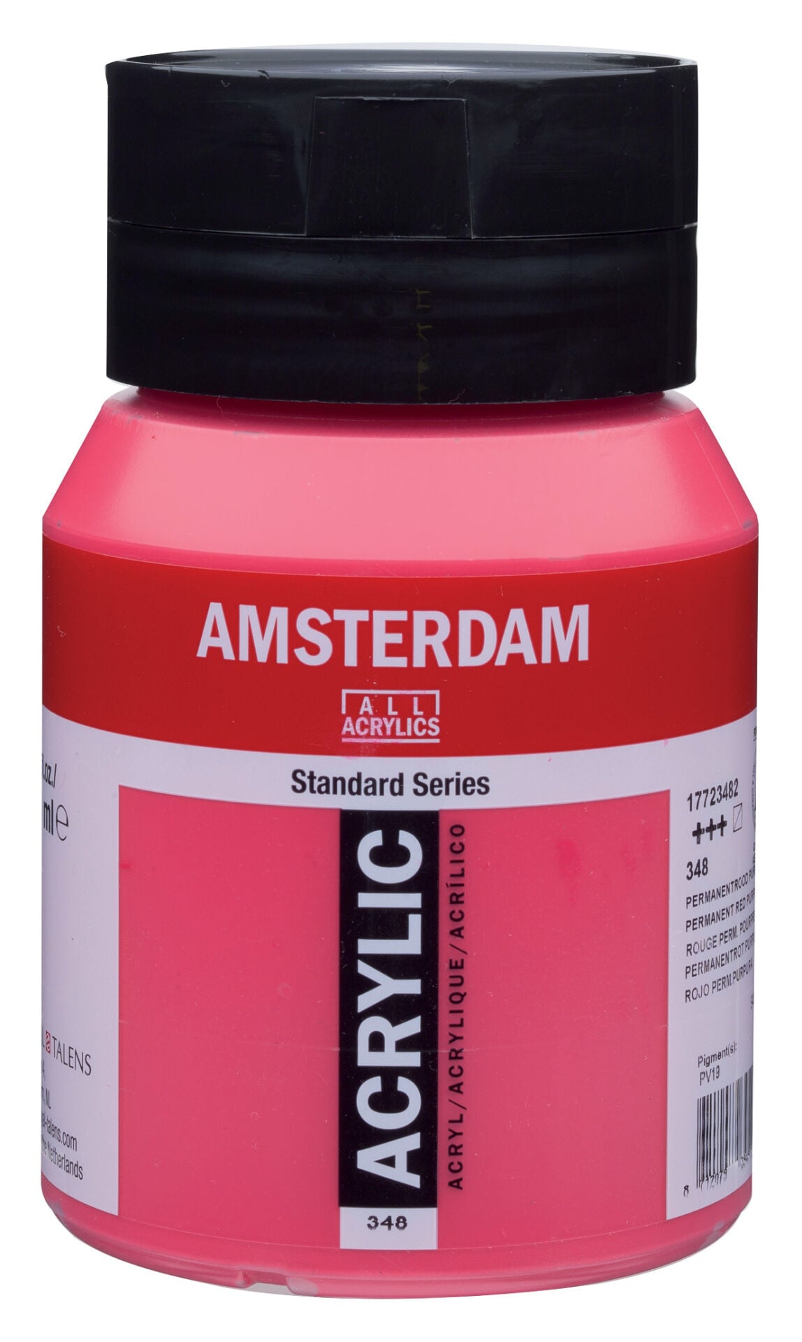 Amsterdam Akrilik Boya N:348 Permanent Red Purple 500 ml