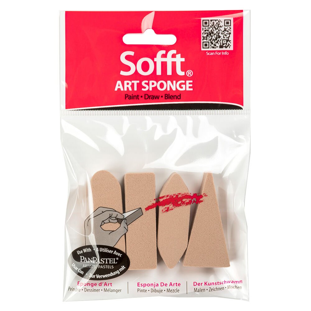 PanPastel Sofft 4 Sponge Bar Mix Set 4'lü