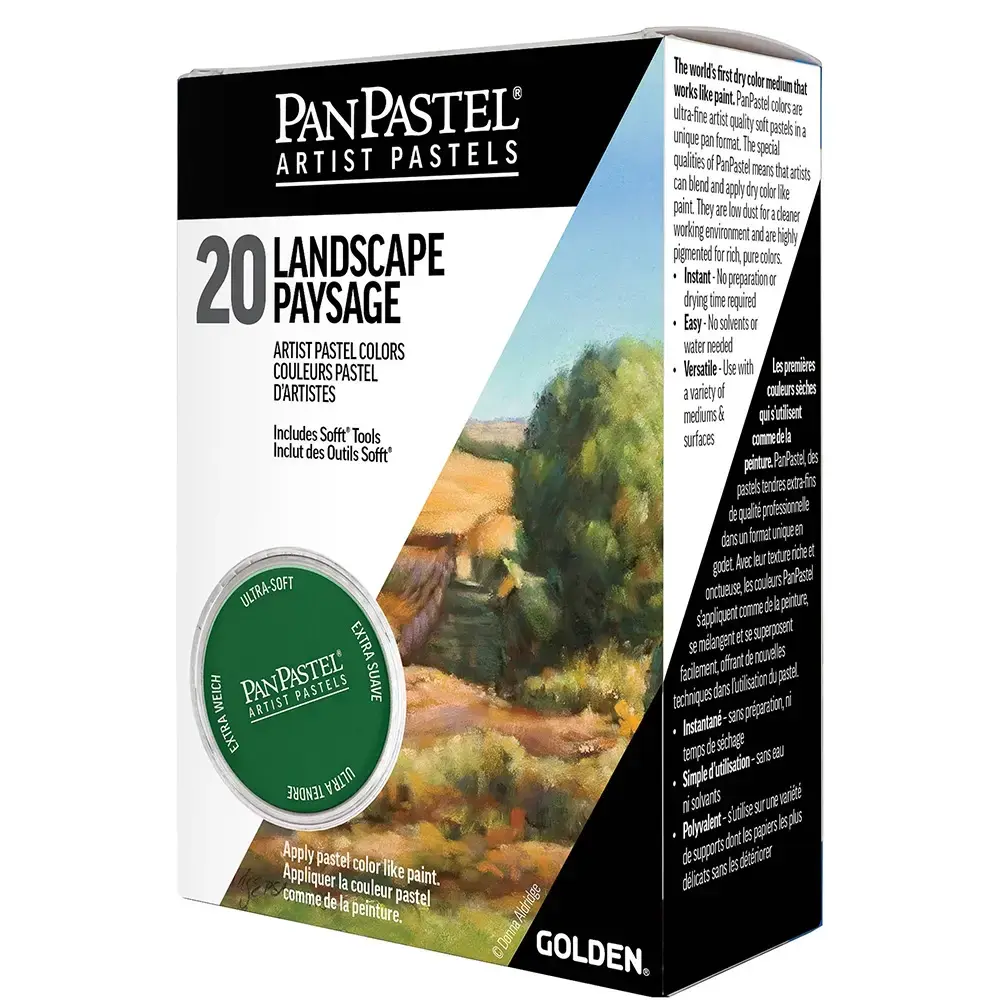 PanPastel Ultra Soft Artist Pastel Landscape Set 20'li