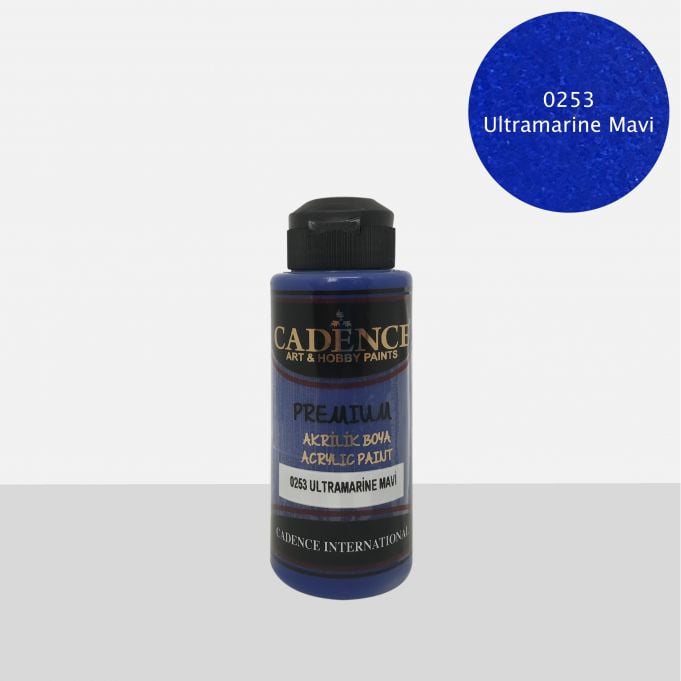 0253 Ultramarine Mavi (Ultramarine Blue) Premium Akrilik Boya
