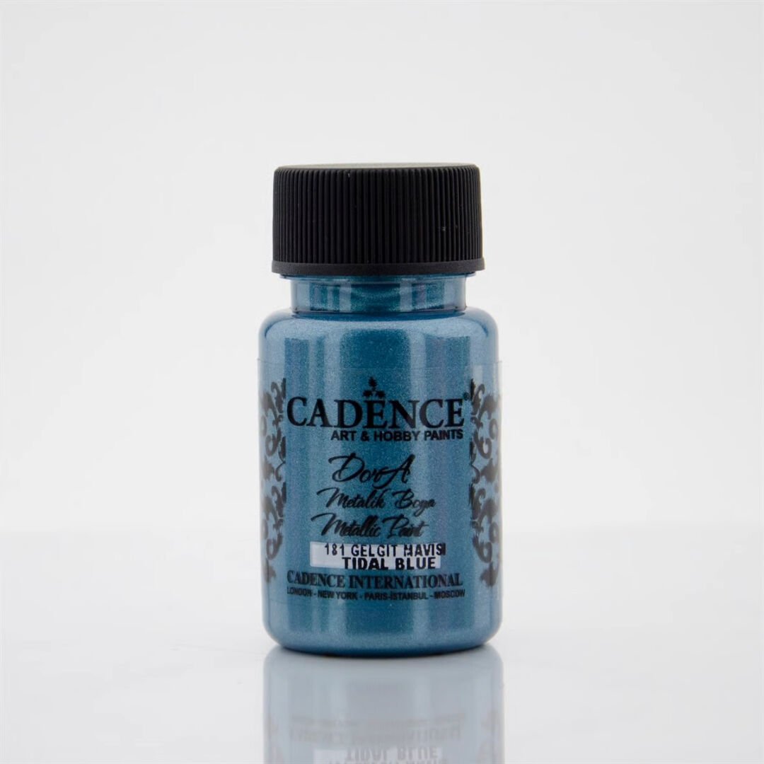 Cadence Dora Metalik Boya 181 Gelgit Mavisi 50ml