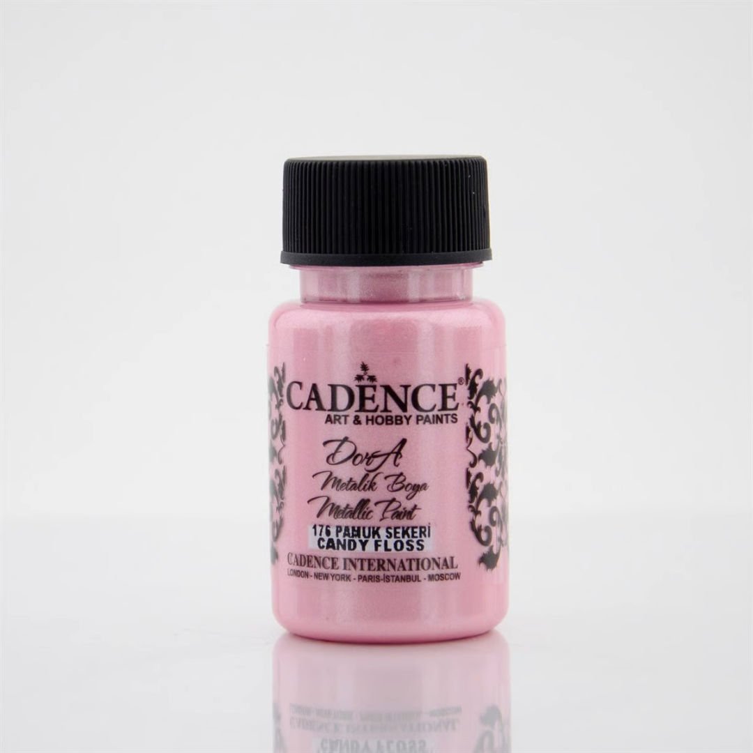 Cadence Dora Metalik Boya 176 Pamuk Şekeri 50ml
