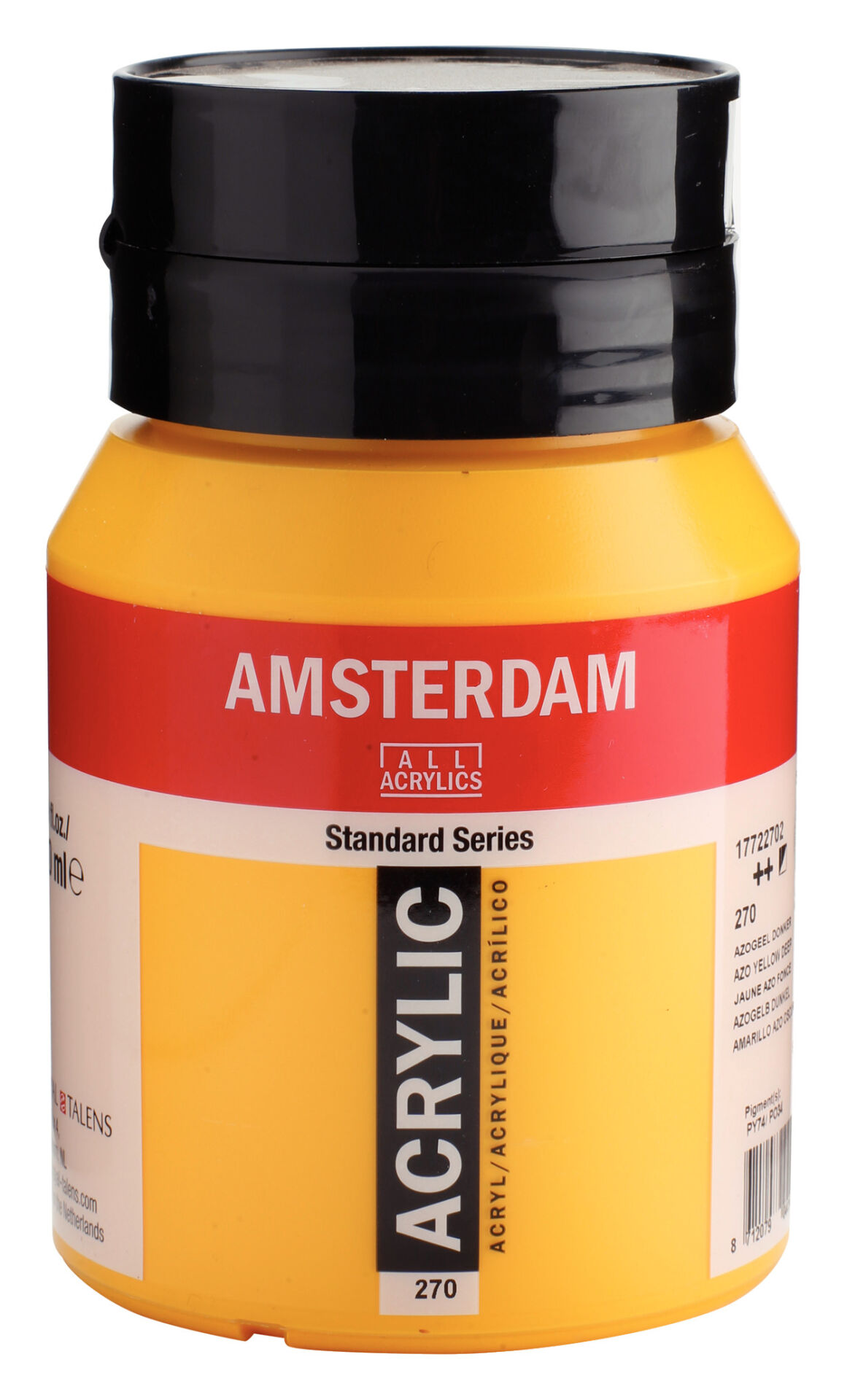 Amsterdam Akrilik Boya N:270 Azo Yellow Deep 500 ml