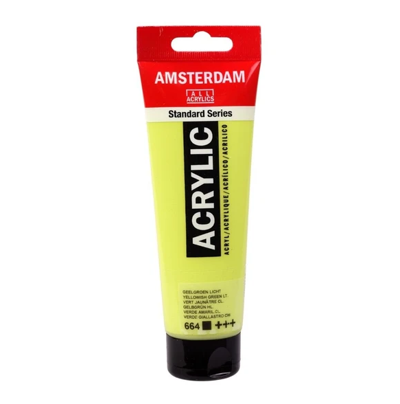 Amsterdam Akrilik Boya N:664 Yellowish Grey Light