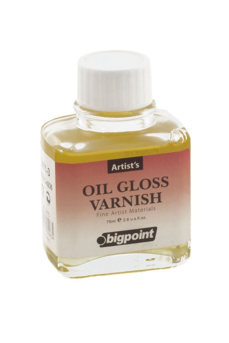 Artist's Oil Gloss Varnish (Yağlı Boya Parlak Vernik) 75ml