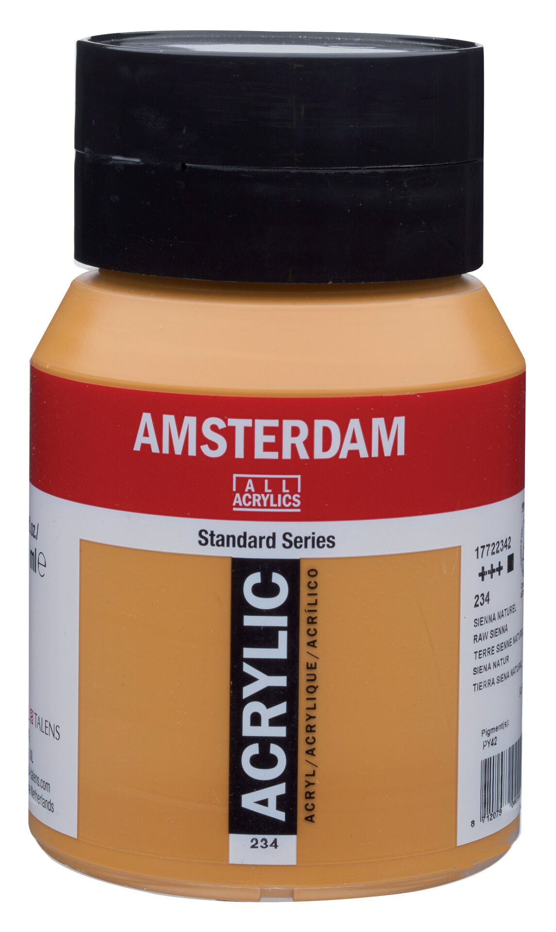 Amsterdam Akrilik Boya  N:234 Raw Sienna 500 ml