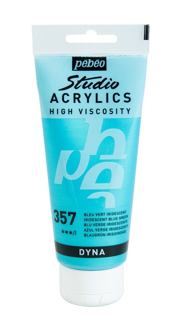 Studio Akrilik Boya 357 Iridescent Blue Green
