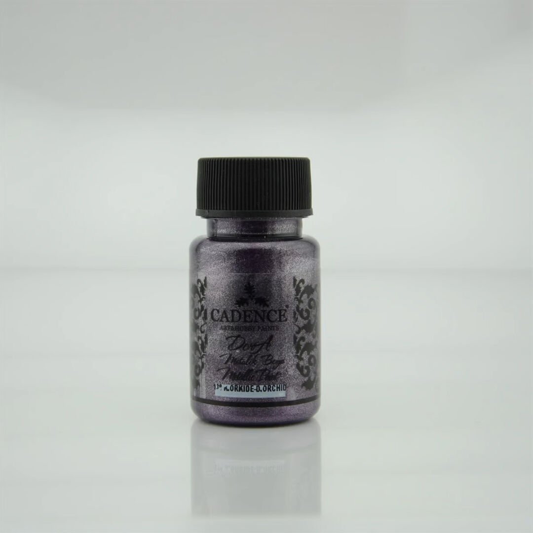Cadence Dora Metalik Boya 139 Koyu Orkide 50ml