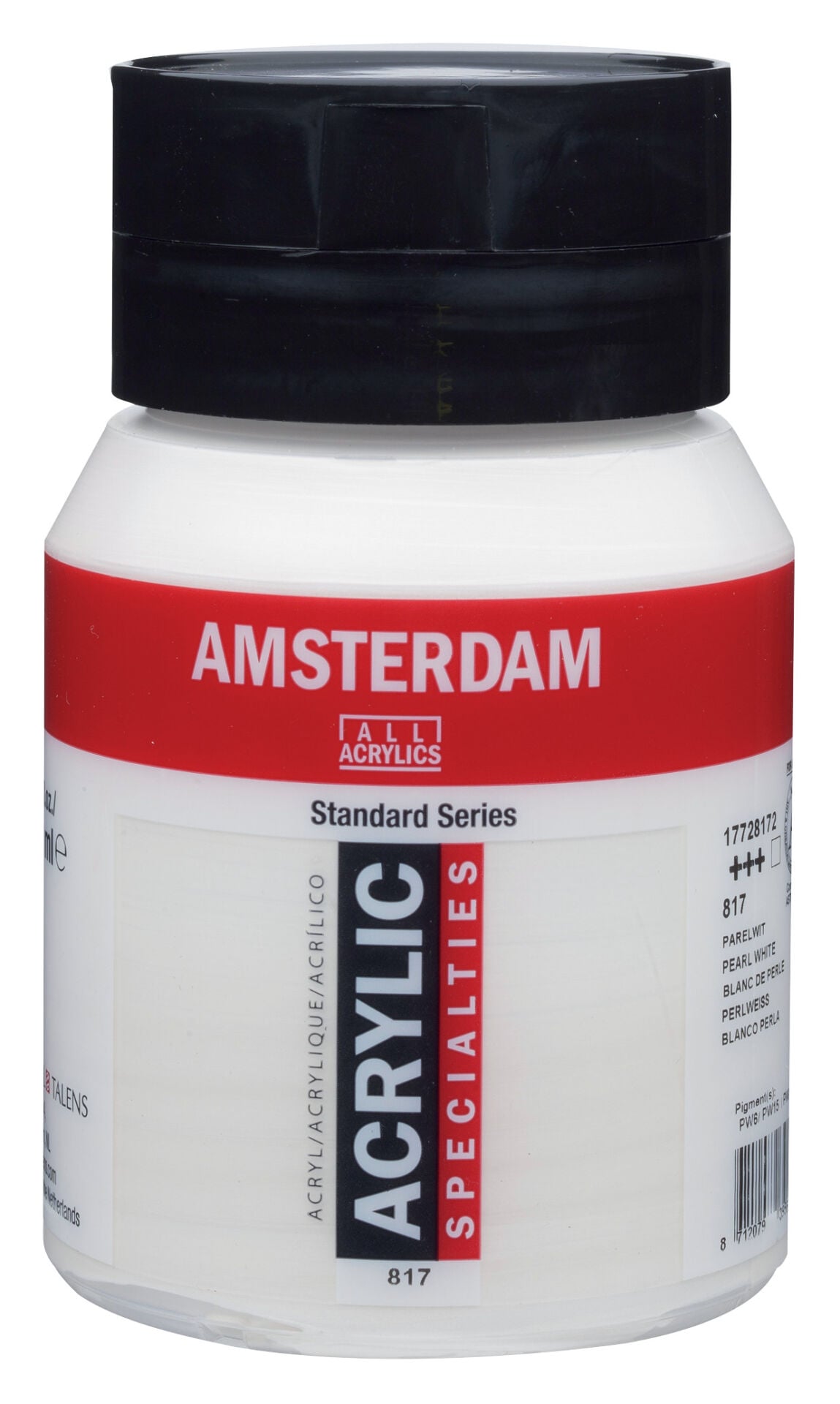 Amsterdam Akrilik Boya N:817 Pearl White 500 ml