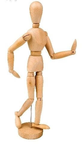 Ahşap İnsan Figürü