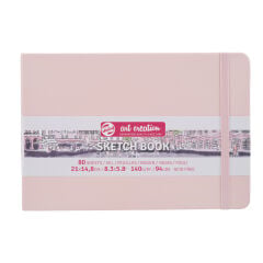 Talens Art Creation Sketch Book 140 Gr 80 Yaprak Pastel Pink 14.8x21 cm