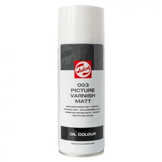 Talens Mat Yağlı Boya Verniği Sprey 400 ml 003