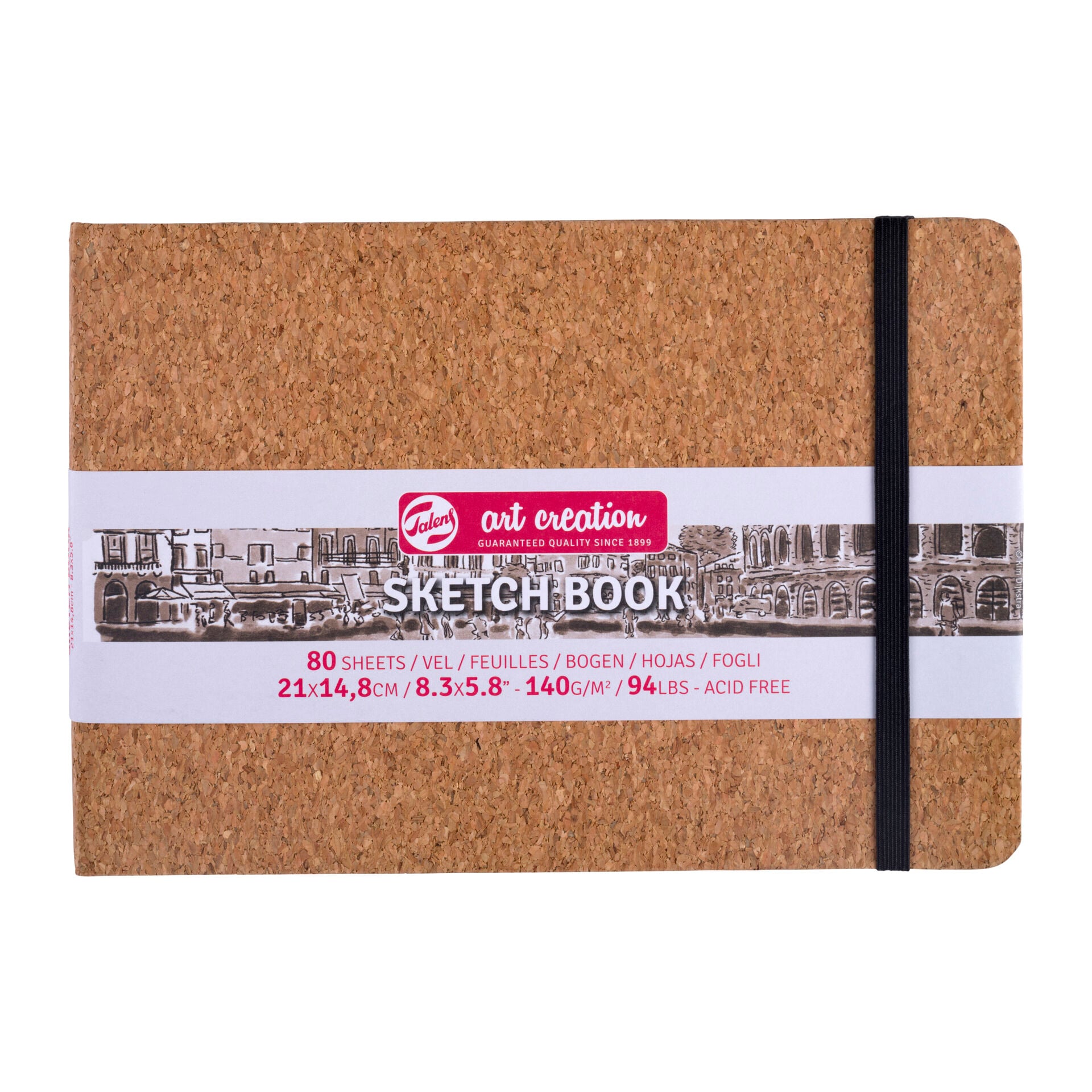 Talens Art Creation Sketch Book 140 Gr 80 Yaprak Cork 14.8x21 cm