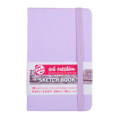 Talens Art Creation Sketch Book 140 Gr 80 Yaprak Pastel Violet 9x14 cm