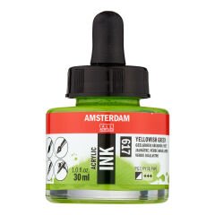 Amsterdam Sıvı Akrilik Mürekkep 30 ml Yellowish Green 617