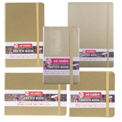 Talens Art Creation Sketch Book 140 Gr 80 Yaprak White Gold