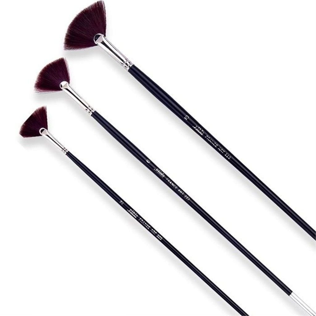 Pebeo 223 Seri Sentetik Kıl Yelpaze Fırça