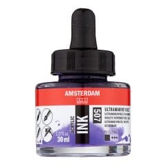 Amsterdam Sıvı Akrilik Mürekkep 30 ml Ultramarine Violet 507