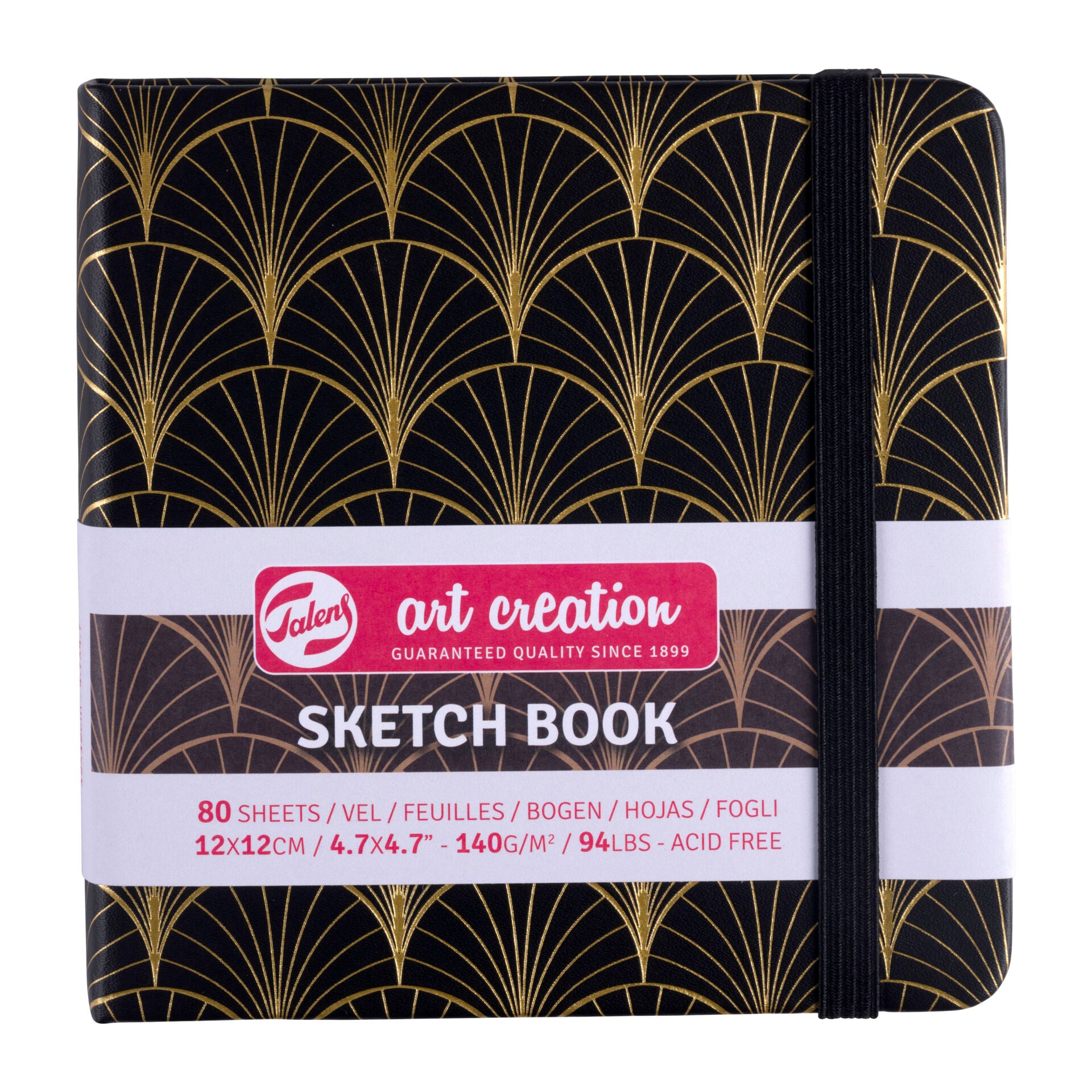 Talens Art Creation Sketch Book 140 Gr 80 Yaprak Art Deco 12x12