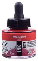 Amsterdam Sıvı Akrilik Mürekkep 30 ml Quinacridone Rose 366