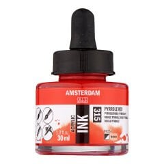 Amsterdam Sıvı Akrilik Mürekkep 30 ml Pyrrole Red 315
