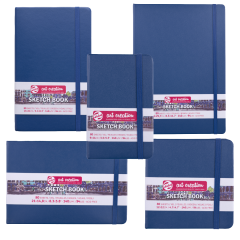 Talens Art Creation Sketch Book 140 Gr 80 Yaprak Navy Blue