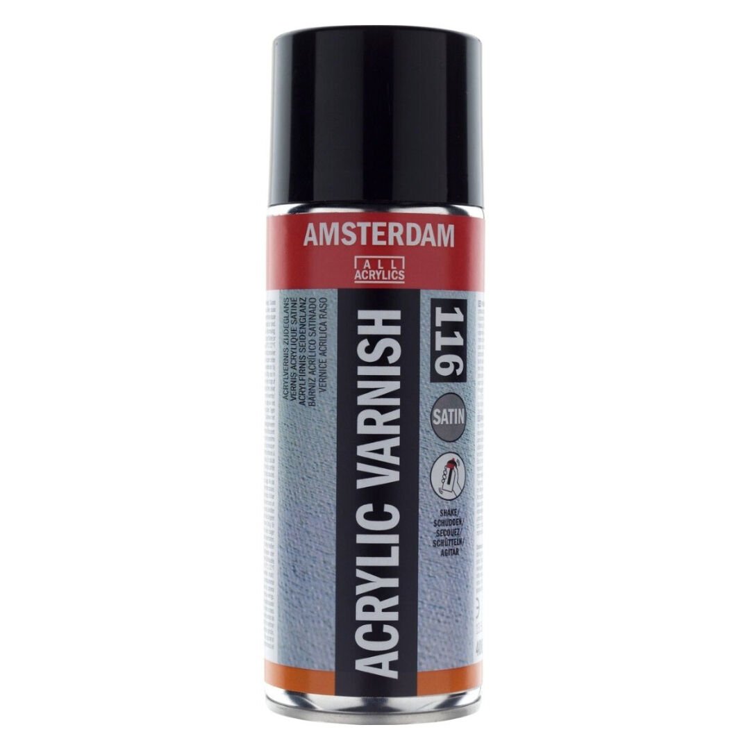Amsterdam Akrilik Saten Sprey Vernik 116 400 ml